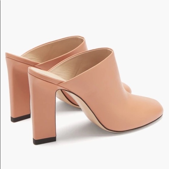 Wandler | Casta Block Heel Mules Sepia Tan Size 6.5 NEW - Picture 14 of 14